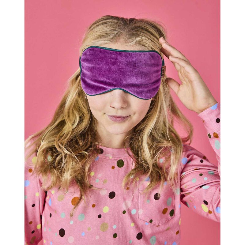 Kip&Co Wild Grape Velvet Eye Mask image number 2